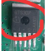 BTS307 汽车电脑板电源开关芯片 场效应三极管TO263