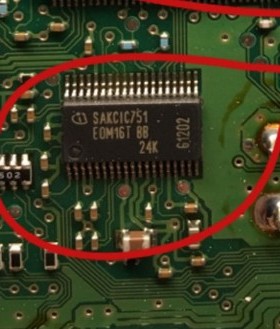 SAKCIC751 EOM16T BB EDC17汽车电脑易损IC芯片模块全新直拍
