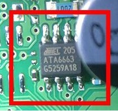 ATA6663 汽车LIN收发器通讯IC芯片模块 SOP8脚全新进口