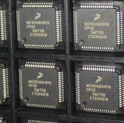 MC9S08AW16CPUE 5M75B 汽车电脑板易损IC芯片模块 全新进口原装