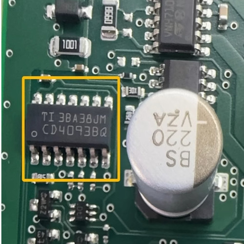 CD4093BQ 汽车电脑板驱动芯片 全新