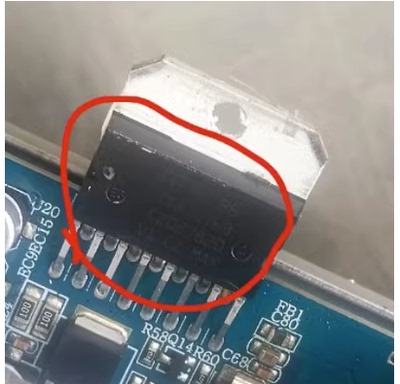 TDA7576B 汽车音频功放放大器IC芯片 全新