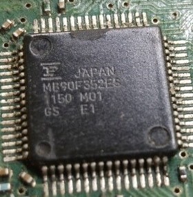 MB90F352ES 汽车电脑板芯片 全新原装