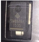 SM8S16A 6600W 汽车保护 TVS瞬态抑制二极管
