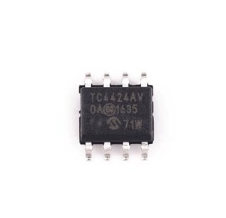 TC4424AV TC4424AVOA SOP8 3A 双高速功率MOSFET驱动芯片