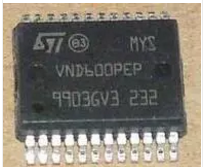 VND600PEP 电源开关IC配电驱动器 汽车车身电脑发动机