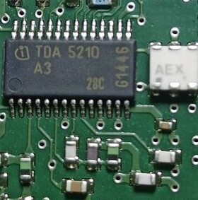 TDA5210 汽车BCM电脑板遥控射频接收IC芯片模块 全新进口直拍