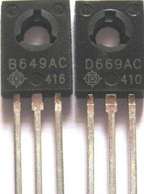 发烧对管2SB649AC= B649 配对2SD669AC=D669三极管 每对4元