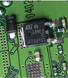 18NF03L STD18NF03L 大众斯柯达门锁中控电机控制三极管