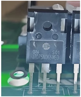 JT075N065WED 威马新能源充电易损场效应三极管拆机测试好