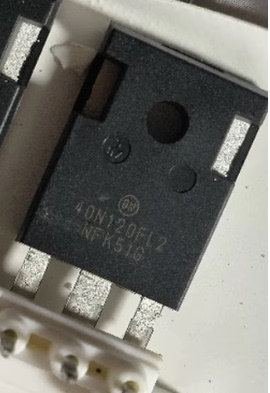 40N120FL2 威马新能源充电机场效应三极管进口拆机测量好