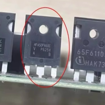 HFA50PA60C 新能源电脑板快恢复整流管二极管大管进口拆机测量好