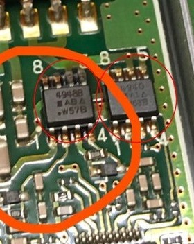 4948B 4940 丰田凯美瑞液晶显示屏高压驱动IC芯片 SI4948 SI4940