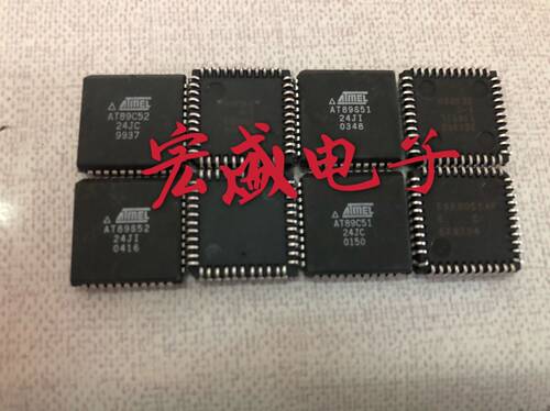 AT89C51-24JI AT89c52 AT89S51 AT89s52 微控制器 现货 可直拍