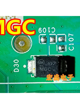 MGC 汽车电脑板双向保护二极管1SMB28CAT3G DO-214AA B型