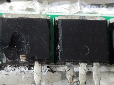 AUIRF2804L F2804L IRF2804L 汽车方向机易损场效应三极管插脚