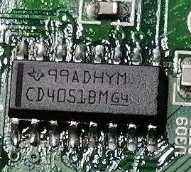 CD4051BM 贴片SOP-16 八选一模拟开关 进口原装