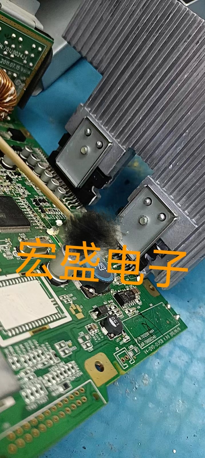 长安逸动DVD导航开不机易损芯片。现货可直拍