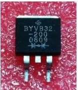 BYVB32-200 快恢复整流管 汽车电脑板易损芯片