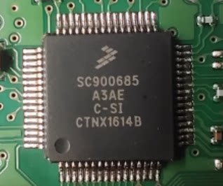 SC900685A3AE 汽车电脑板芯片 二手带板子的