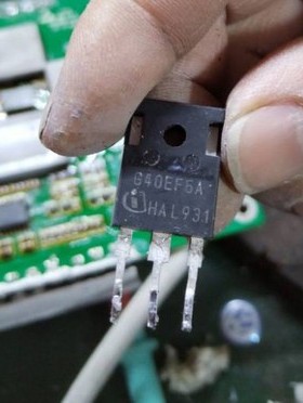 G40EF5A 能源汽车电脑板功率场效应N沟道三极管进口拆机测量好