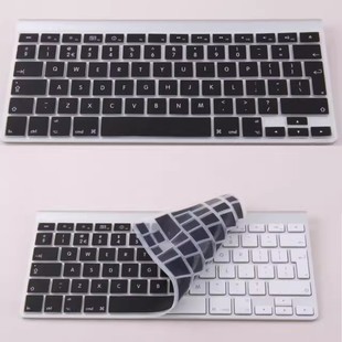 适用苹果imac欧版键盘膜13/15/17寸macbook air美版硅胶防尘膜pro
