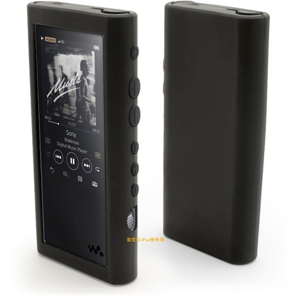 适用索尼NW-ZX300保护套 ZX300A随身听果冻硅胶套 全包防摔软外壳