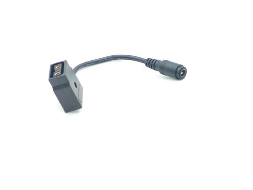 DC2.1公头转D-Tap母头 电源转接线 5521转B型口 V口电池供电