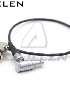 ARR mini录音机时间码同步线，0B5针转BNC, mini时码线