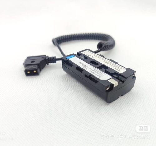 SmallHD监视器indie7 七寸电源线D-TAP转NP-F550/750/970假电池