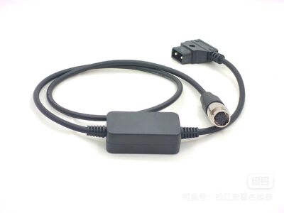 D-Tap B口 B4 2/3镜头供电线 适用佳能富士通镜头降压12Vdc电源连
