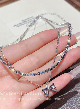 项链女轻奢小众设计感锁骨链颈链