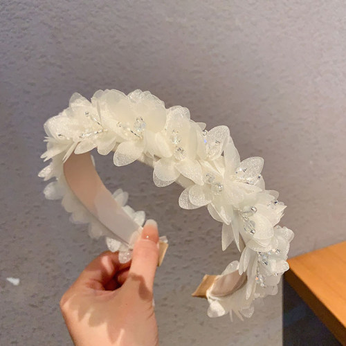 水钻头箍发卡水钻水晶发带