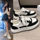 厚底小白鞋 女Y9908 松糕休闲透气百搭运动鞋 女百搭2025秋季 新款