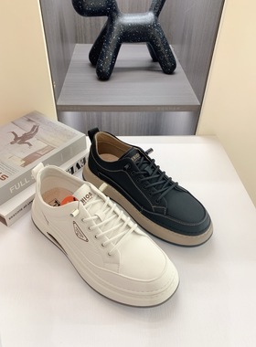 男鞋2025中药理疗四季休闲舒适软底户外运动休闲鞋男士板27042