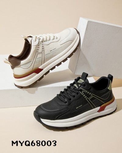 男鞋2025新款透气网面运动鞋防滑软底跑步鞋时尚休闲鞋厚底68003