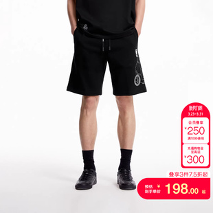 jq区绫致杰克琼斯NBA联名夏男短裤 子 侧边篮网队舒适百搭运动裤