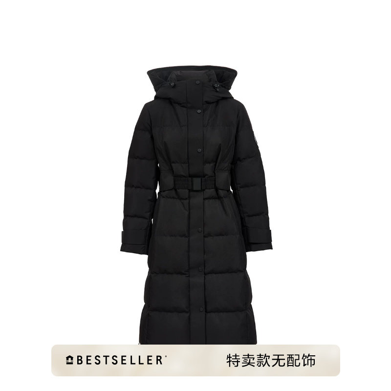 [特卖无配饰]绫致Vero Moda羽绒服女新款白鸭绒三防长款