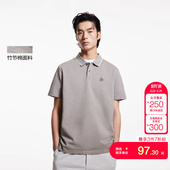 T恤男 半袖 tq区绫致杰克琼斯春夏舒适纯棉精致刺绣透气POLO衫 短袖