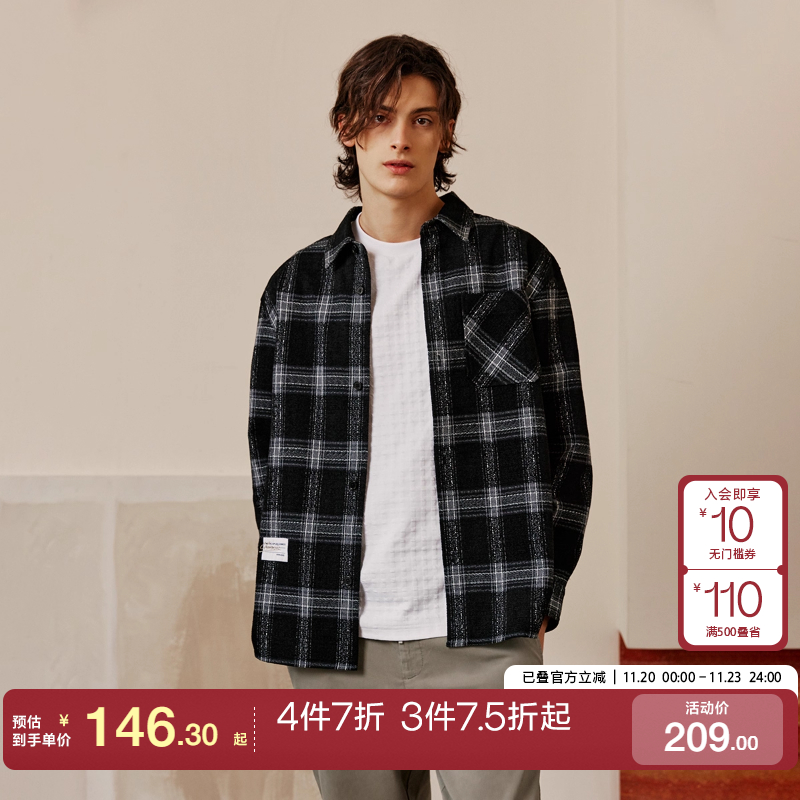 长袖JackJones/杰克琼斯翻领潮