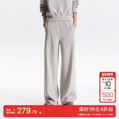 绫致ONLY2025秋冬新款 女 休闲裤 松紧腰头设计纯色直筒裤 长裤