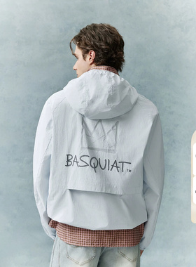 绫致杰克琼斯夏季男款夹克略宽松BASQUIAT艺术家联名系列时尚