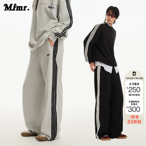 MLMR秋舒适宽松字母刺绣