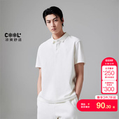 短袖 tq区绫致杰克琼斯25春夏翻领领口常规版 型舒适休闲POLO衫