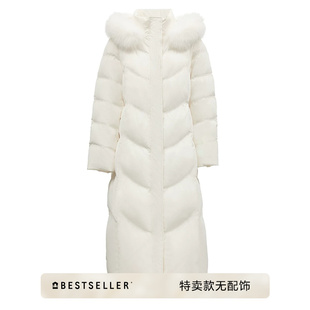 [特卖无配饰]绫致Vero Moda羽绒服女26新款白鹅绒外套无毛领