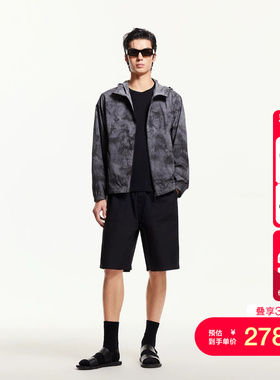jq区绫致杰克琼斯春夏男士装服扎染夹克外套钓鱼透气