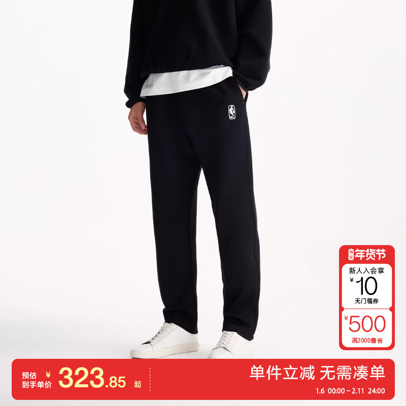 绫致杰克琼斯秋冬男时尚NBA联名卫裤休闲裤长裤裤子常规男,男装,卫裤,淘宝优惠券,粉丝福利购,淘宝优惠卷