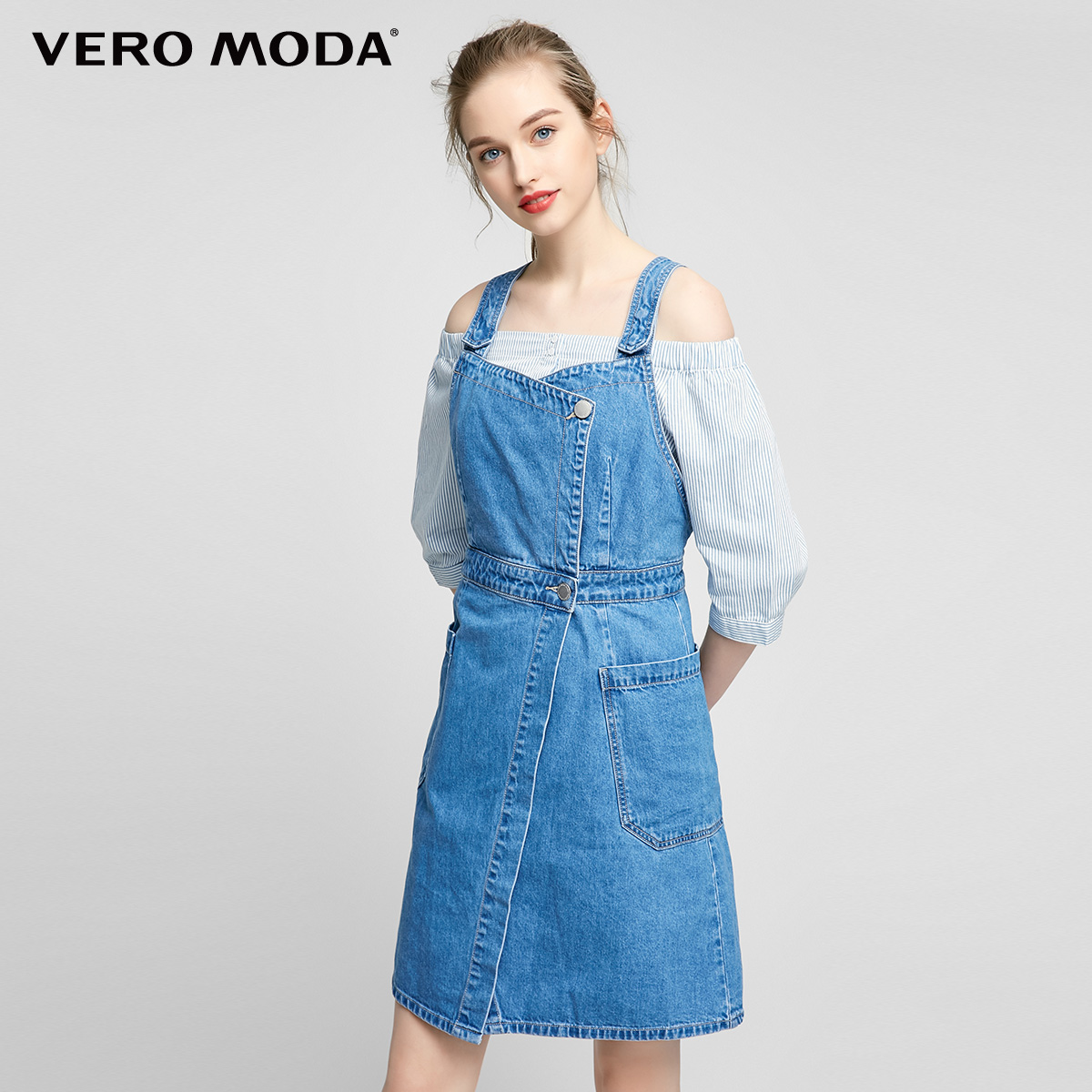 Vero Moda¿ªñÃËɸßÑü¿Éµ÷½Ú±³´øÁ¬ÒÂȹ|317242519