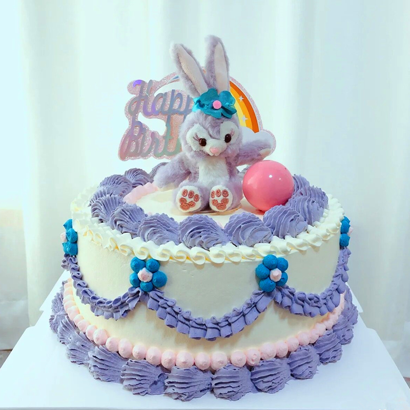 星黛露装饰插件摆件小兔子生日