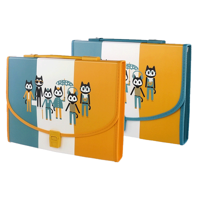 富美高磨砂面6层摇滚之星文件包